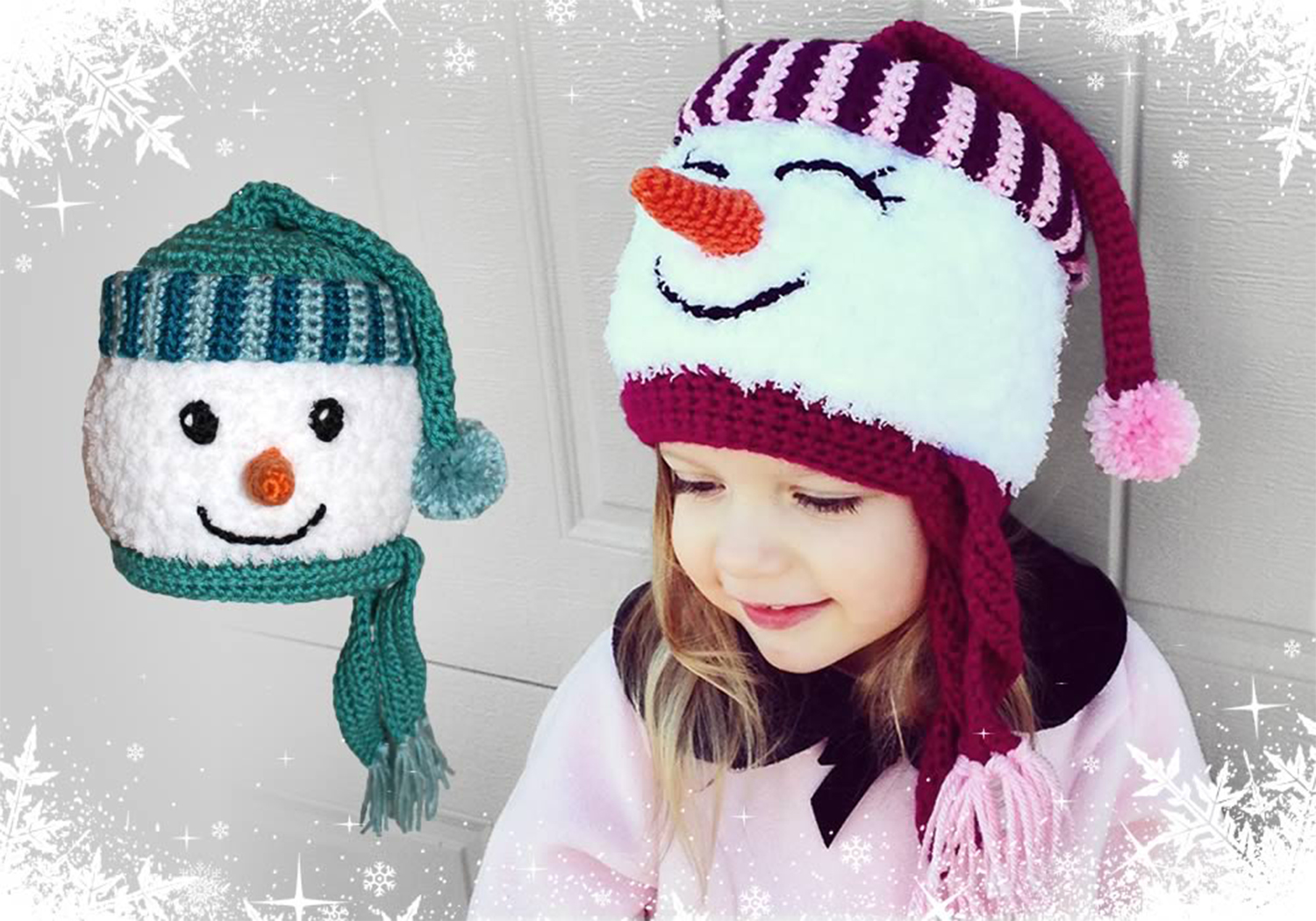 Crochet Snowman Hat Pattern