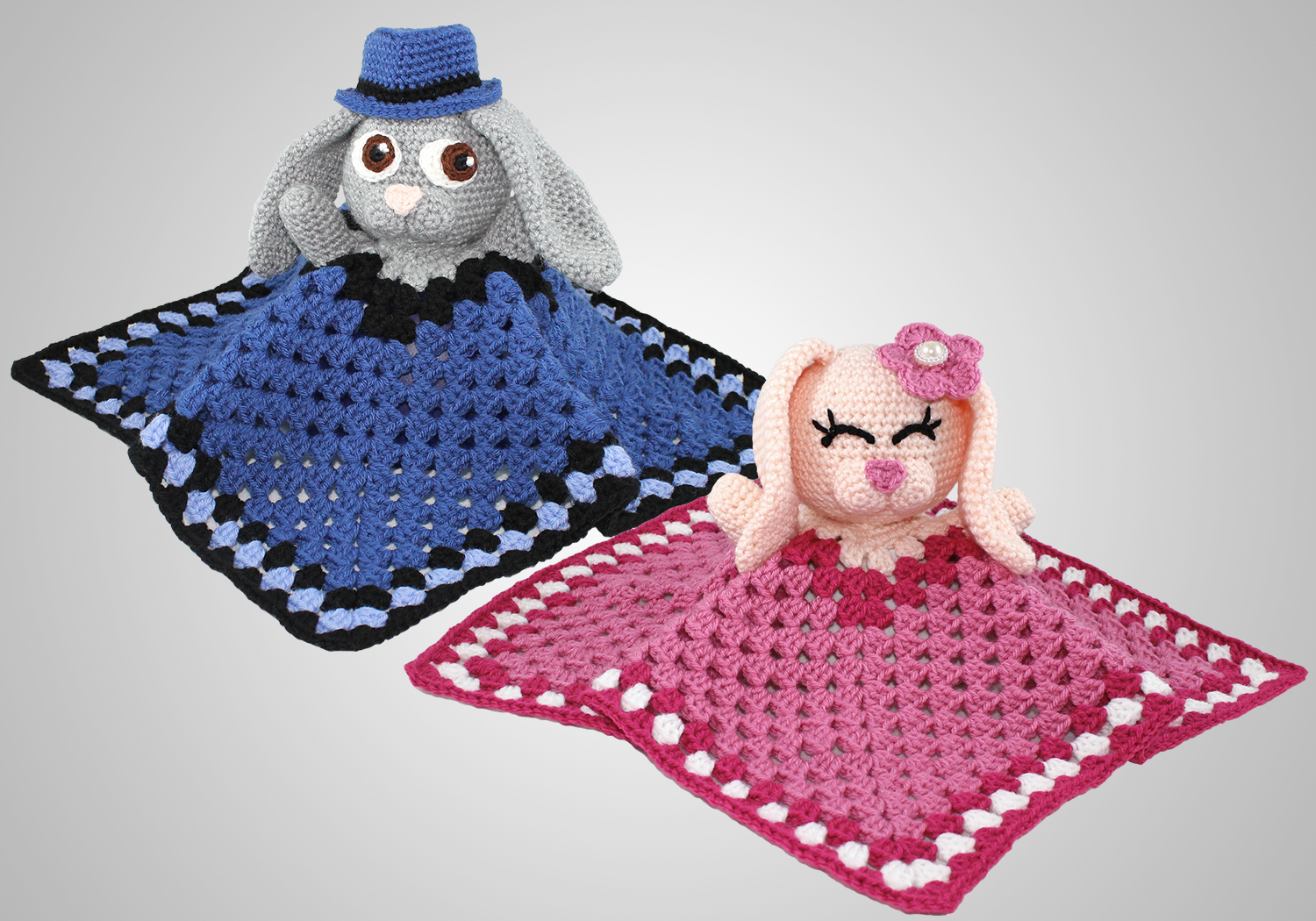 crochet bunny blanket pattern