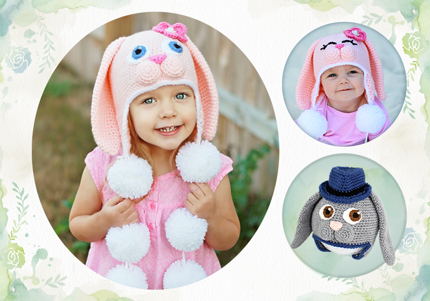 cute girl bunny hat