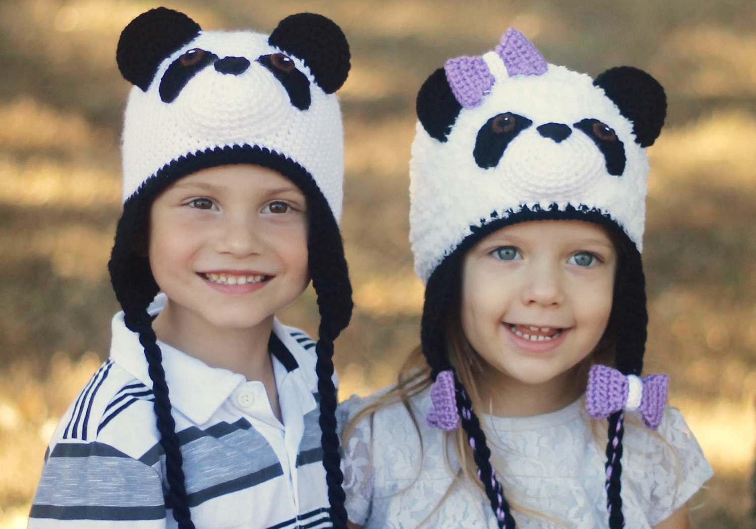 Crochet Panda Hat Pattern