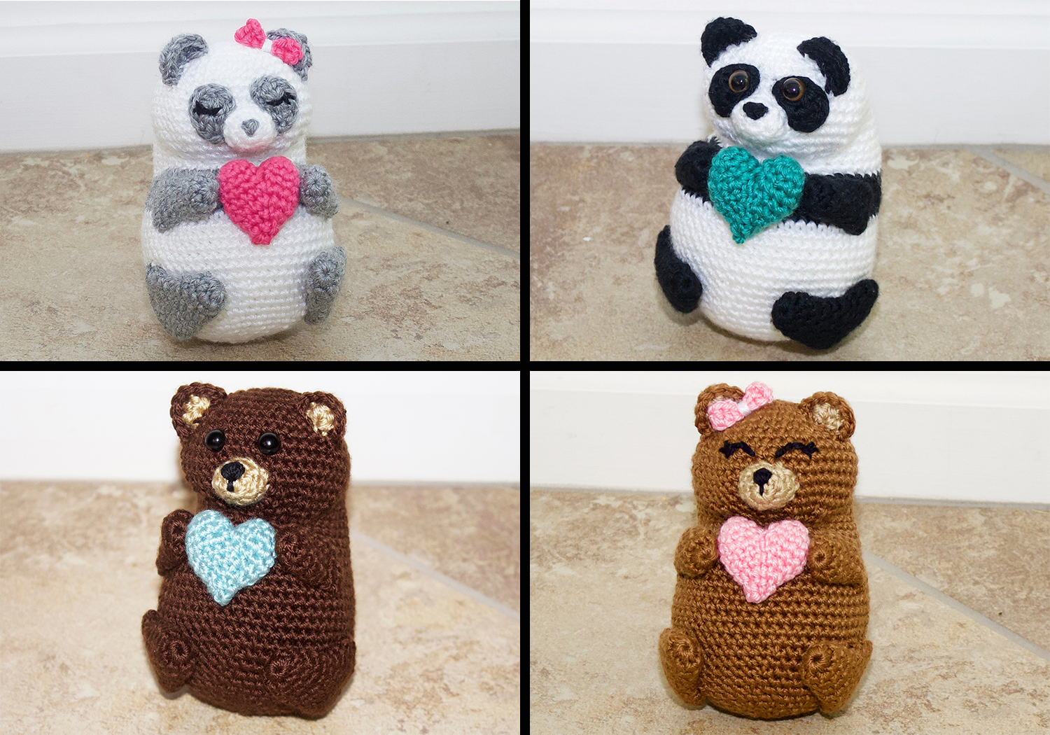 Easy Bear Pudgy Pal Pattern